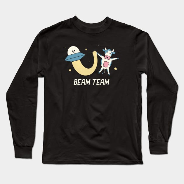 Beam Team Long Sleeve T-Shirt by HandsOffMyDinosaur